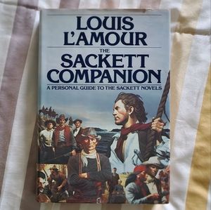 The Sackett Companion by Louis L'Amour Novel Book